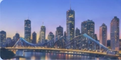 Story Bridge and the Brisbane skyline at dusk